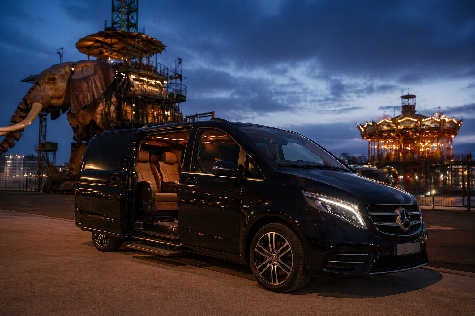 Chauffeur privé haut de gamme à Nantes