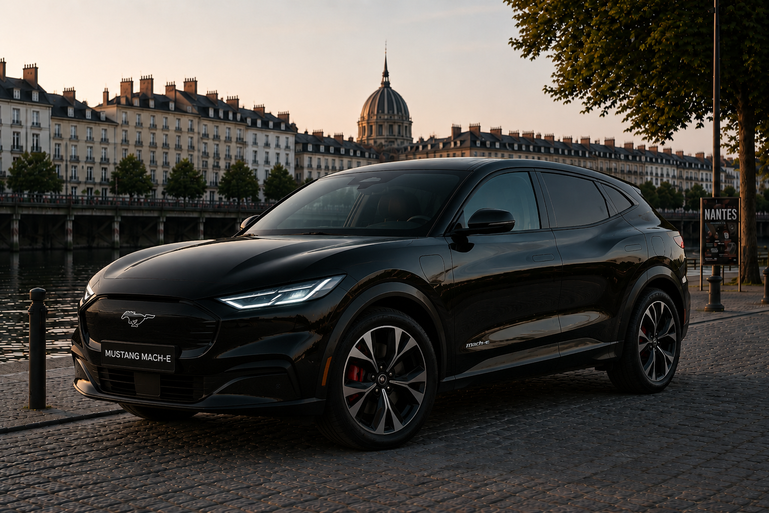 Ford Mustang Mach-E chauffeur privé Nantes